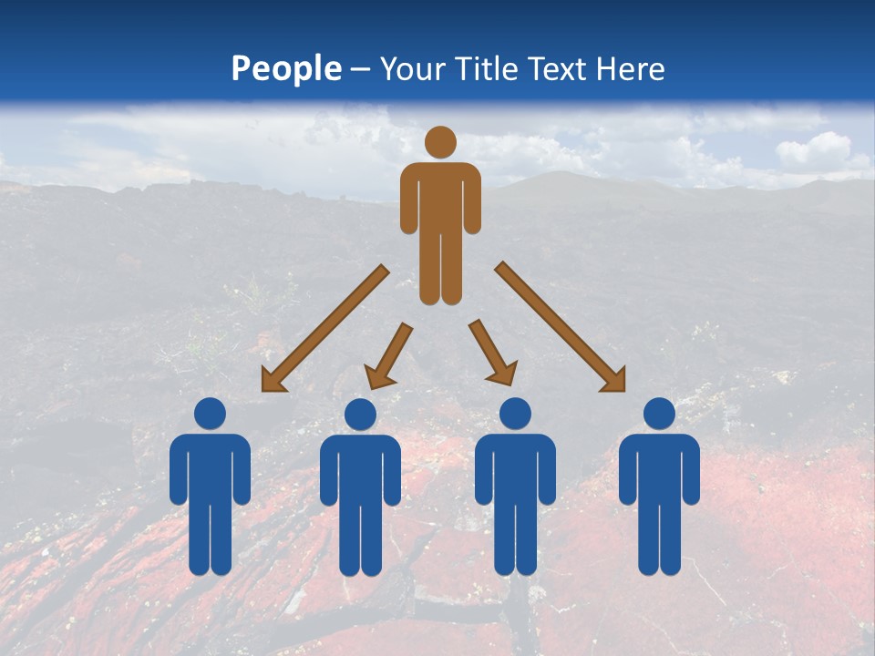 Idaho Metamorphic Landscape PowerPoint Template