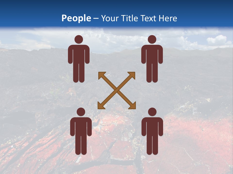 Idaho Metamorphic Landscape PowerPoint Template