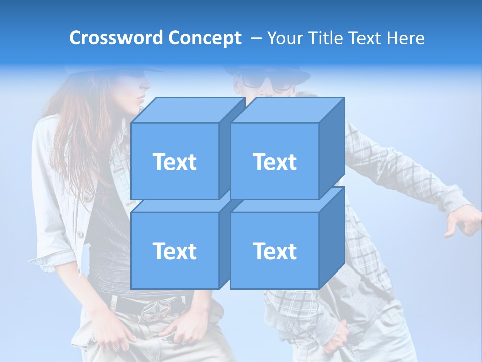 Fashion Rapper Teen PowerPoint Template