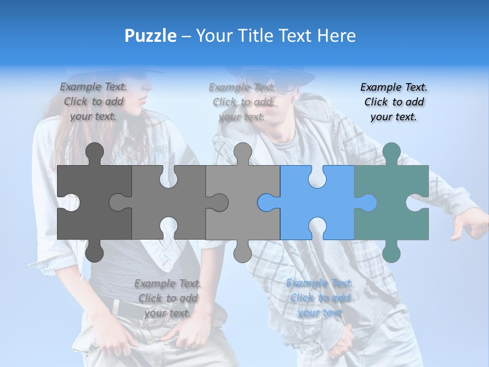 Fashion Rapper Teen PowerPoint Template