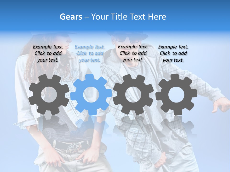 Fashion Rapper Teen PowerPoint Template