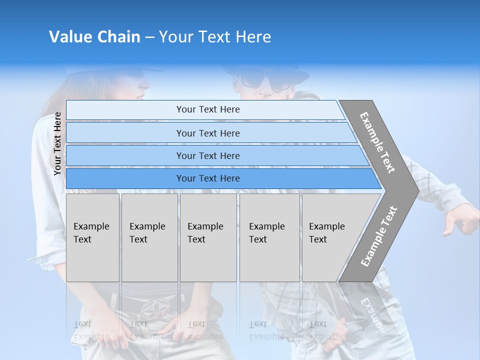 Fashion Rapper Teen PowerPoint Template