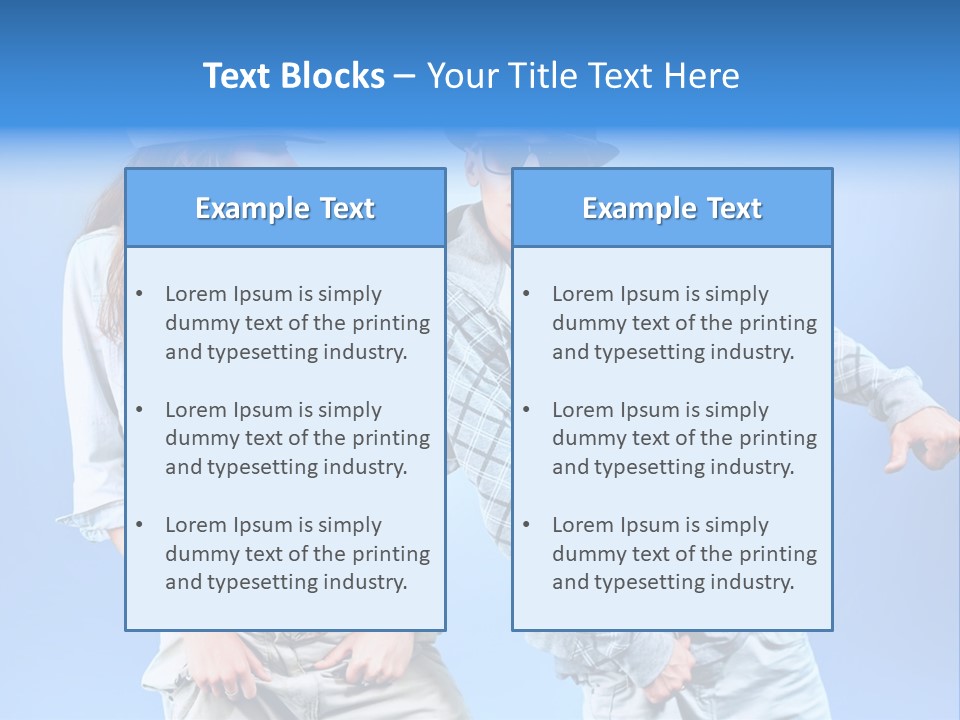 Fashion Rapper Teen PowerPoint Template