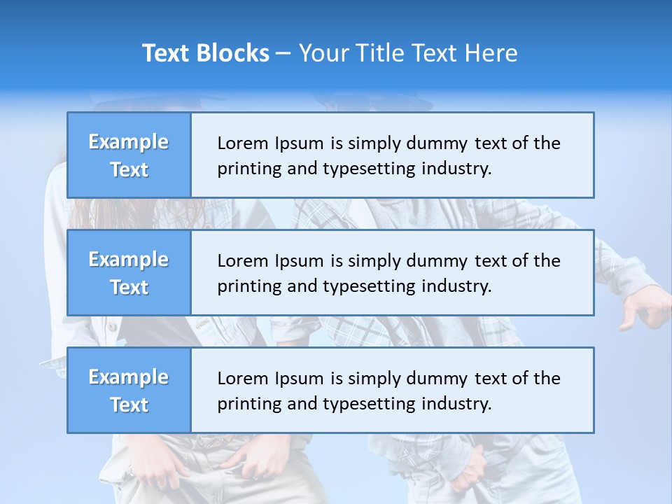 Fashion Rapper Teen PowerPoint Template