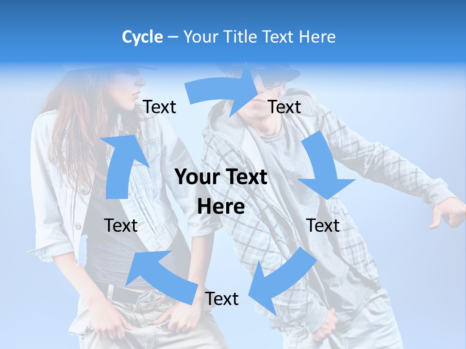 Fashion Rapper Teen PowerPoint Template