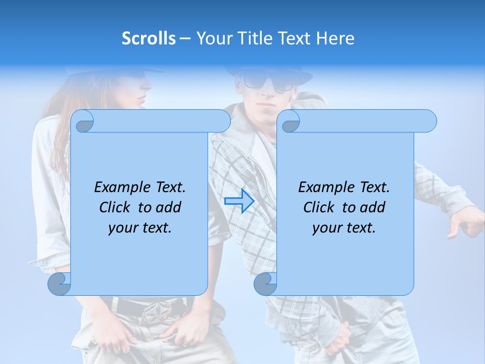 Fashion Rapper Teen PowerPoint Template