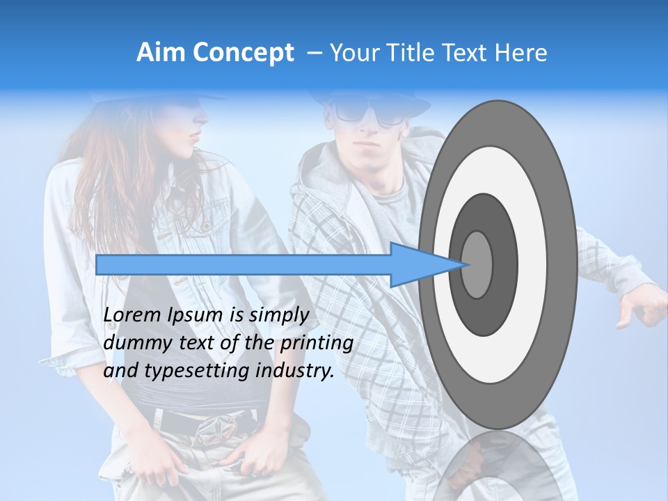 Fashion Rapper Teen PowerPoint Template