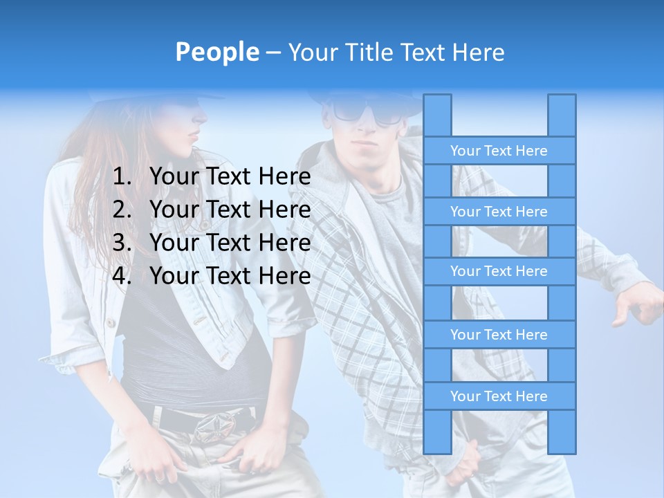 Fashion Rapper Teen PowerPoint Template