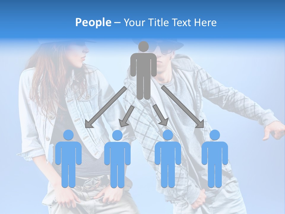 Fashion Rapper Teen PowerPoint Template