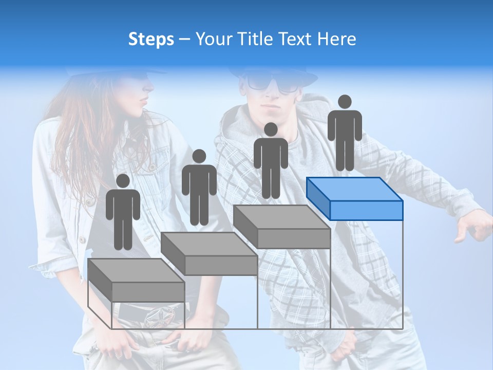 Fashion Rapper Teen PowerPoint Template