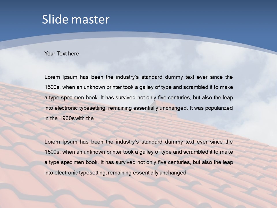 Architecture Material Space PowerPoint Template