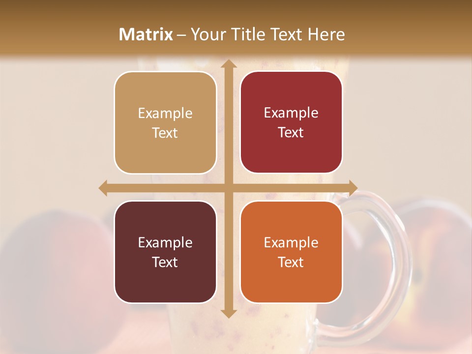 Diet Cream Refreshment PowerPoint Template