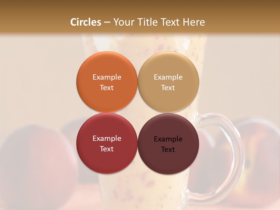 Diet Cream Refreshment PowerPoint Template