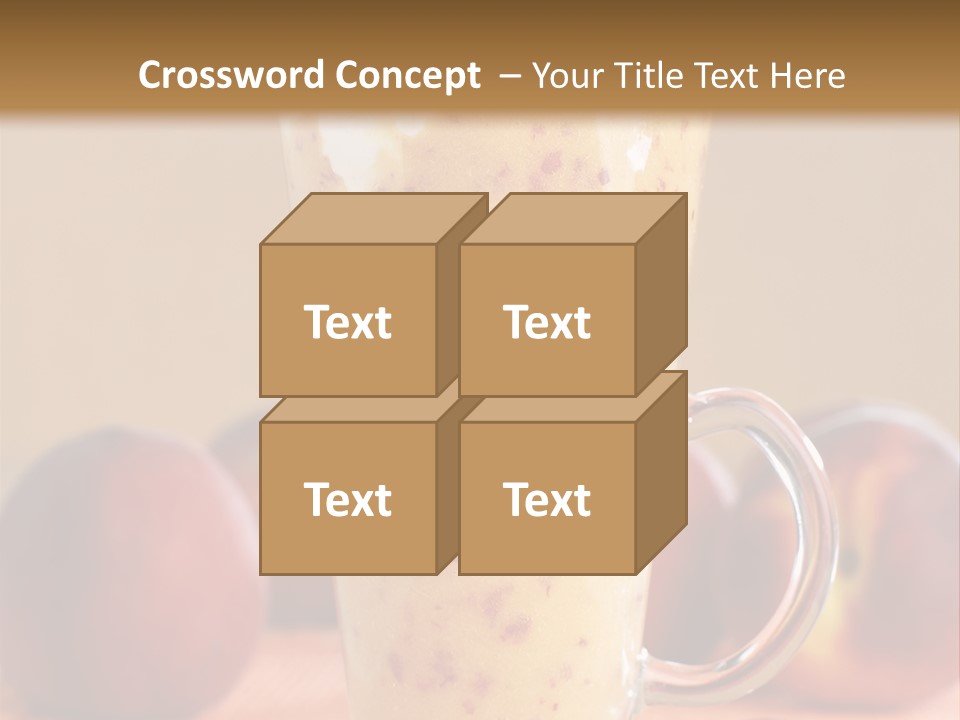 Diet Cream Refreshment PowerPoint Template