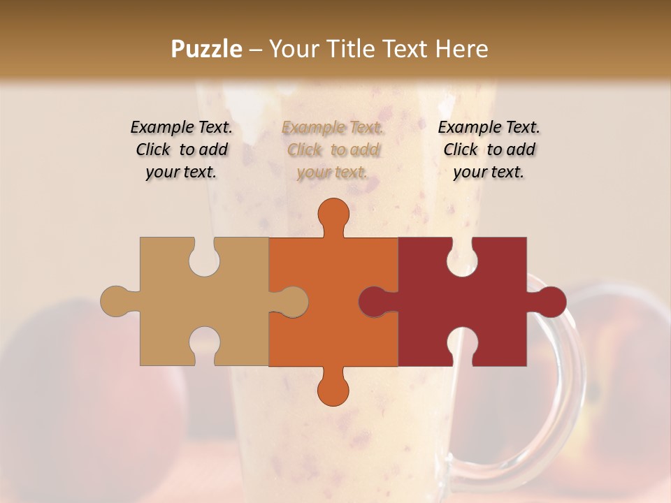 Diet Cream Refreshment PowerPoint Template