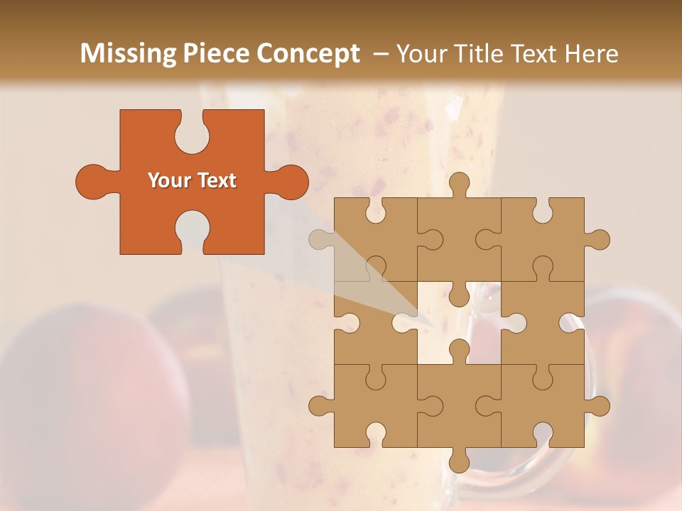 Diet Cream Refreshment PowerPoint Template