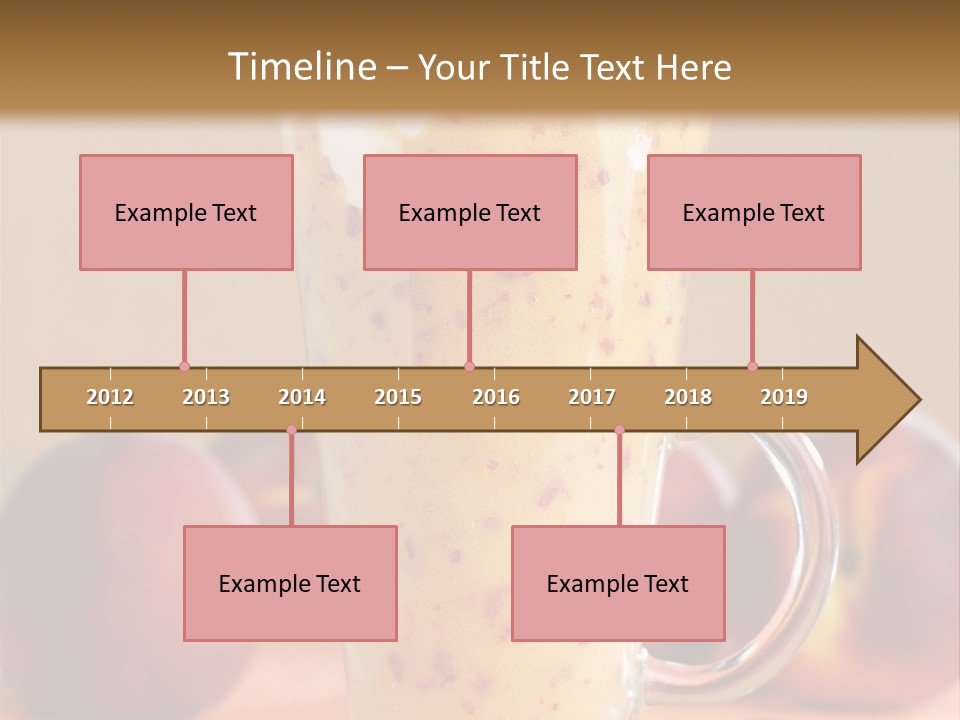 Diet Cream Refreshment PowerPoint Template
