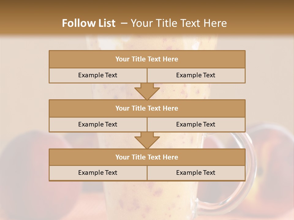 Diet Cream Refreshment PowerPoint Template