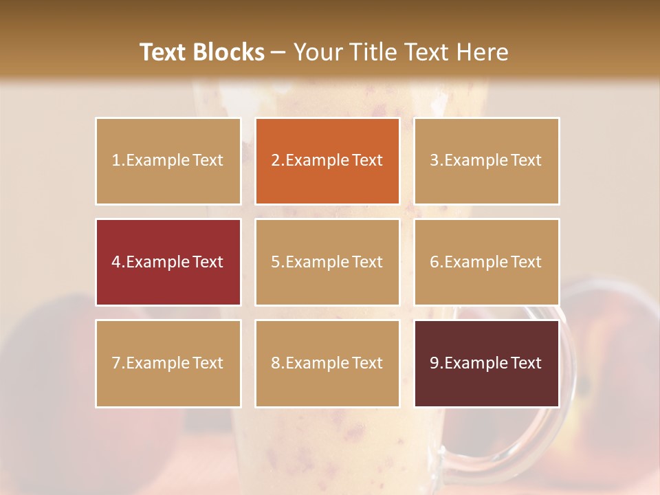 Diet Cream Refreshment PowerPoint Template