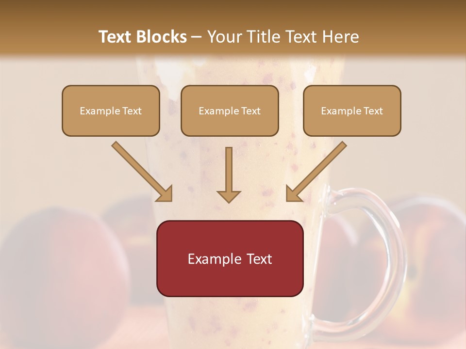 Diet Cream Refreshment PowerPoint Template