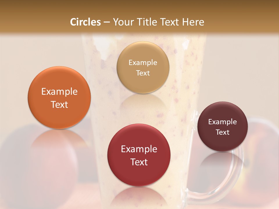 Diet Cream Refreshment PowerPoint Template