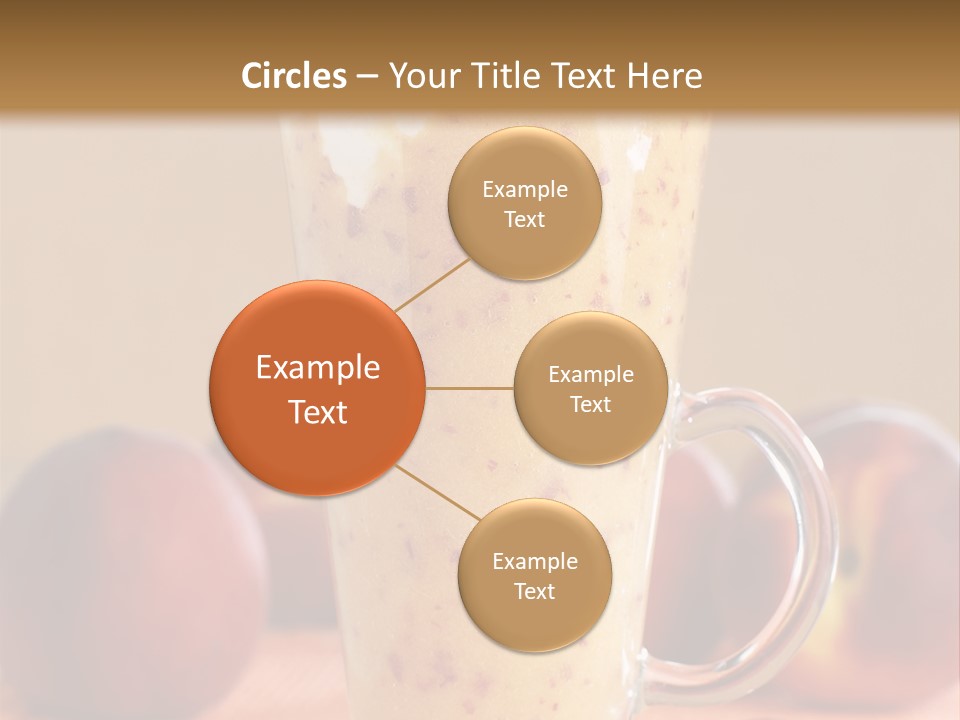 Diet Cream Refreshment PowerPoint Template