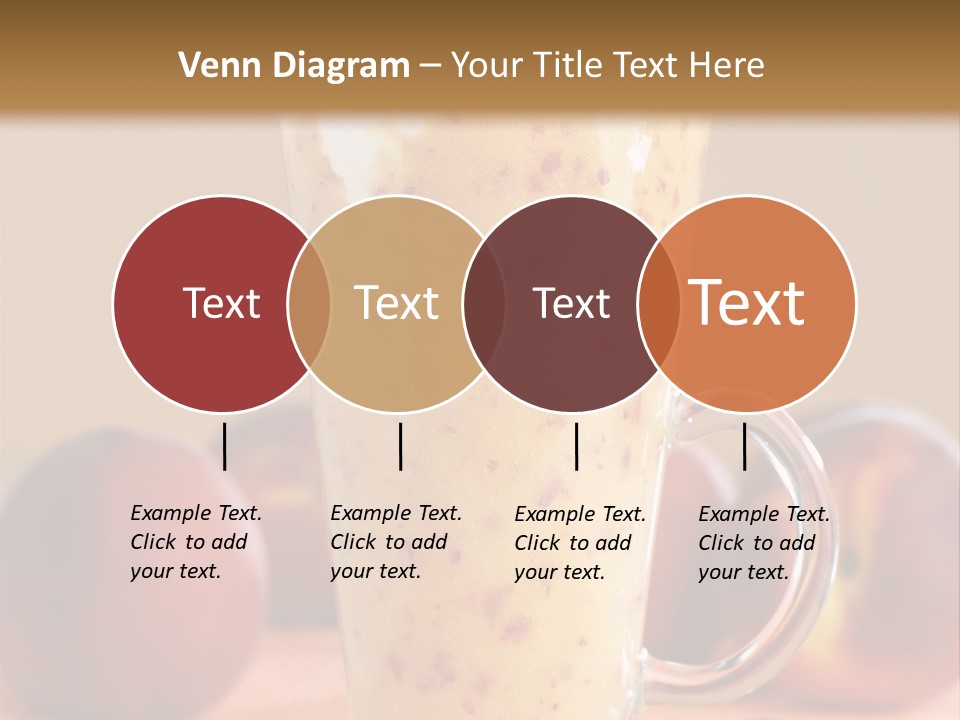 Diet Cream Refreshment PowerPoint Template