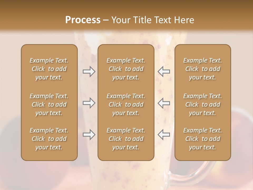 Diet Cream Refreshment PowerPoint Template
