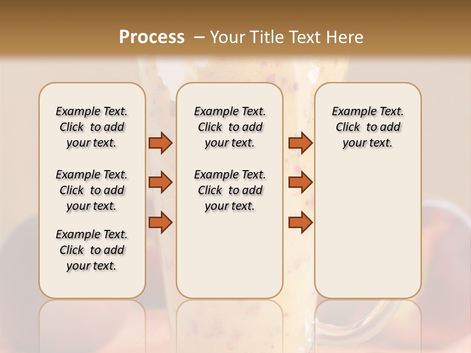 Diet Cream Refreshment PowerPoint Template