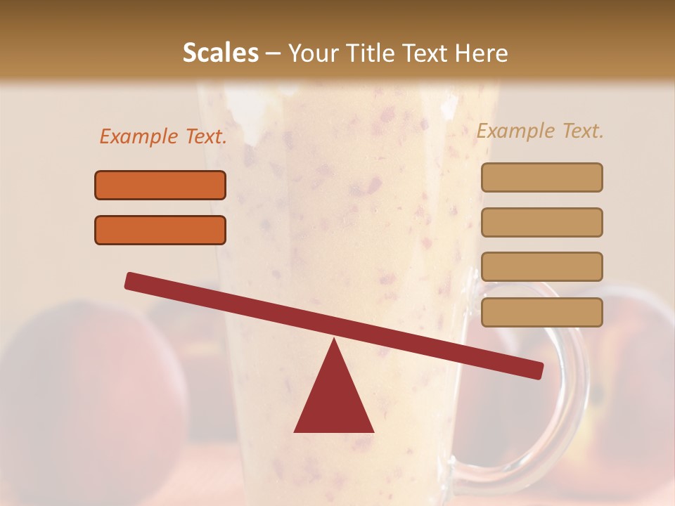 Diet Cream Refreshment PowerPoint Template