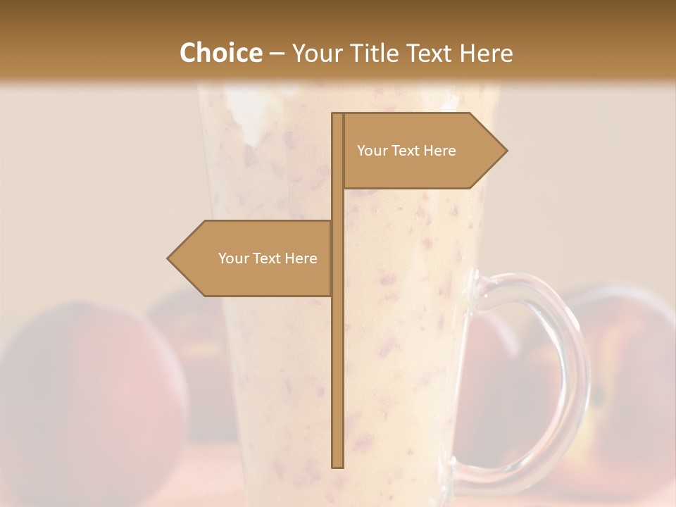 Diet Cream Refreshment PowerPoint Template