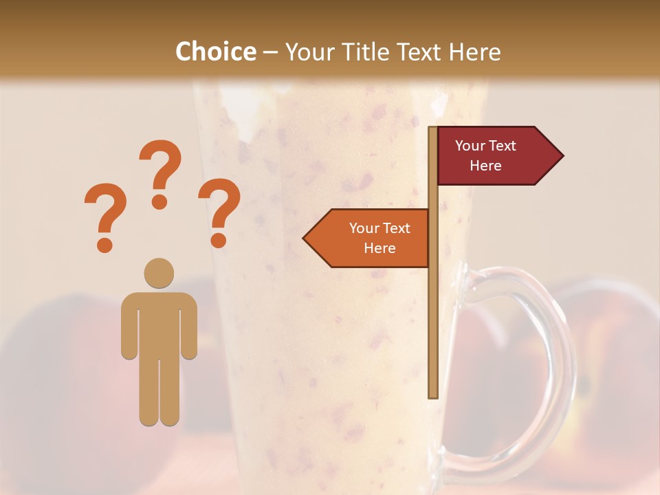 Diet Cream Refreshment PowerPoint Template