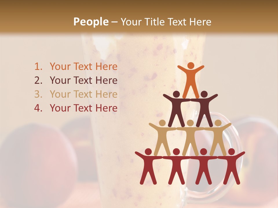 Diet Cream Refreshment PowerPoint Template