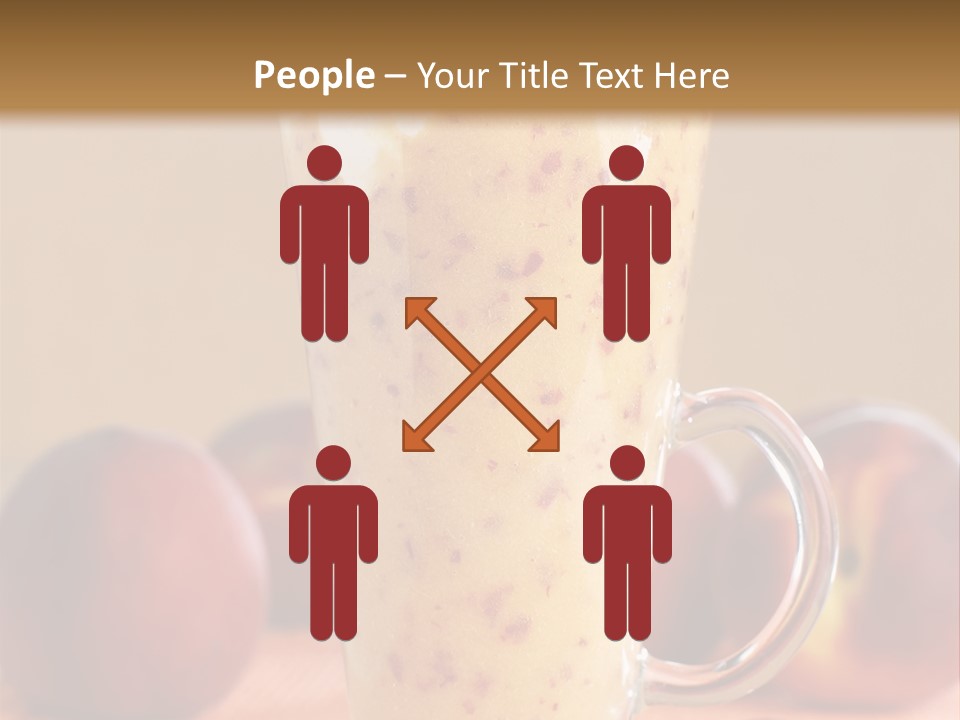 Diet Cream Refreshment PowerPoint Template