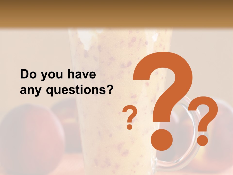 Diet Cream Refreshment PowerPoint Template