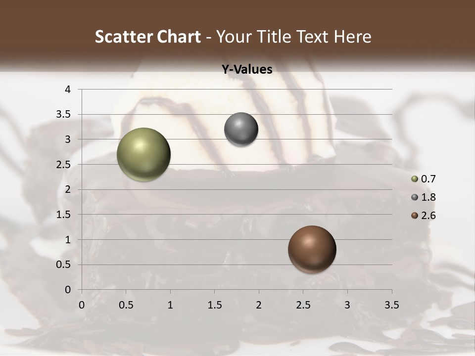 Ice Cream Brownie Gourmet PowerPoint Template