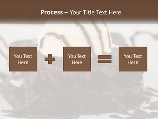 Ice Cream Brownie Gourmet PowerPoint Template