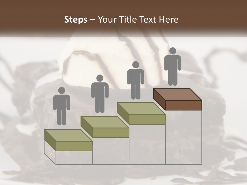 Ice Cream Brownie Gourmet PowerPoint Template