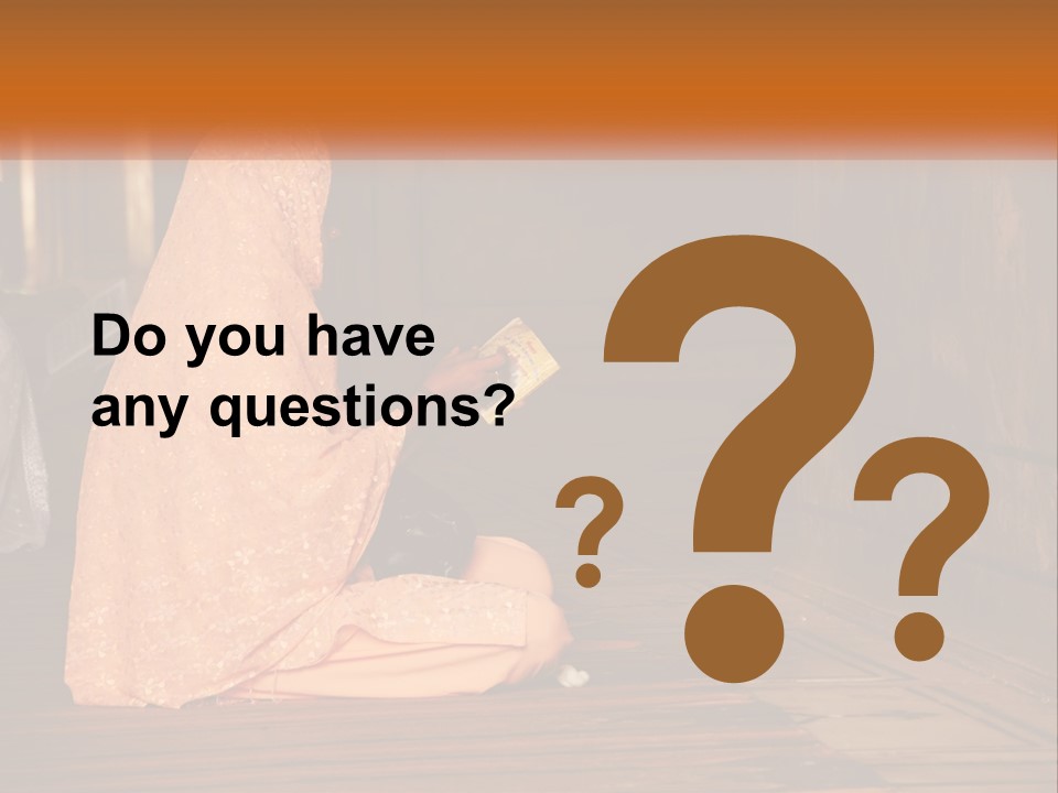 Hijab Islam Historical PowerPoint Template