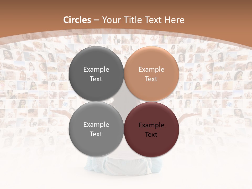 Fit Lady Lotus PowerPoint Template