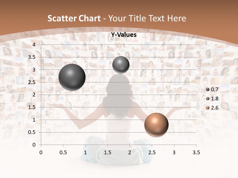 Fit Lady Lotus PowerPoint Template