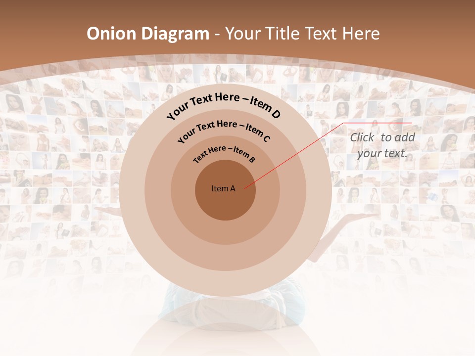 Fit Lady Lotus PowerPoint Template