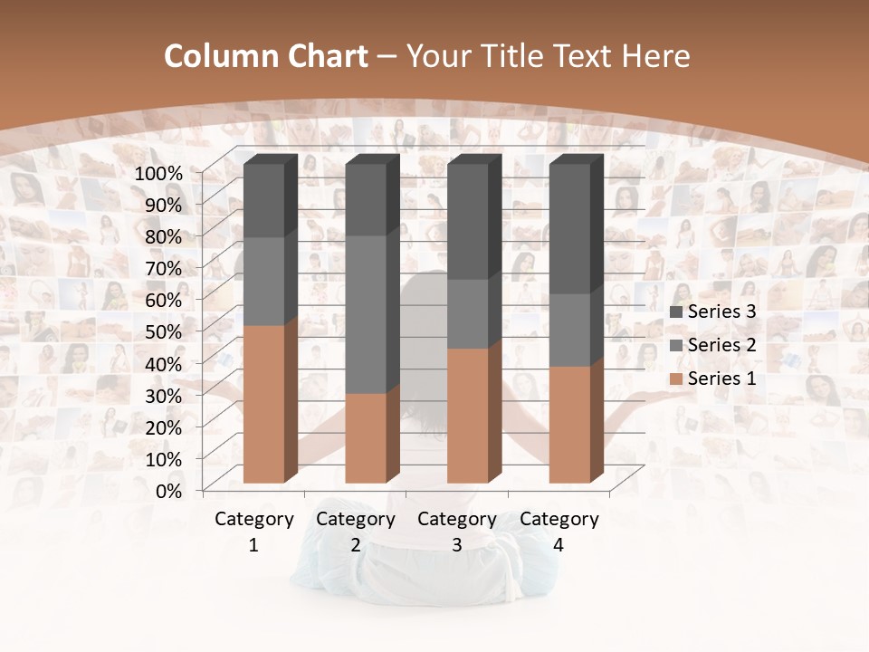 Fit Lady Lotus PowerPoint Template