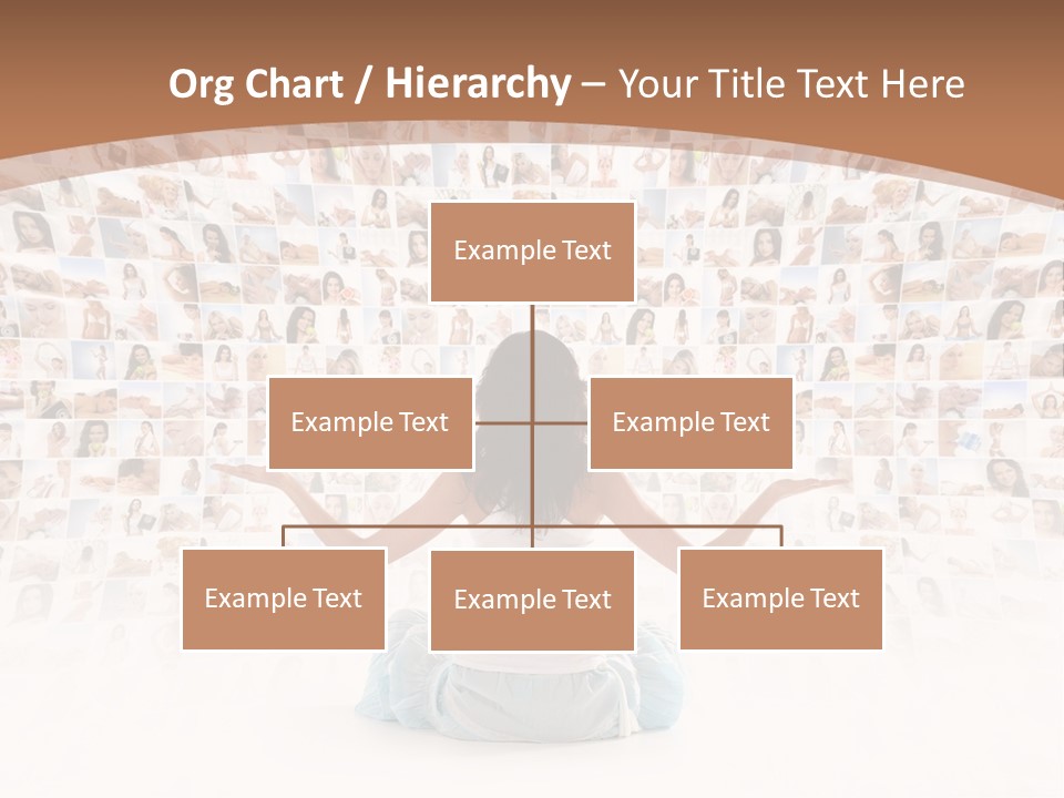 Fit Lady Lotus PowerPoint Template