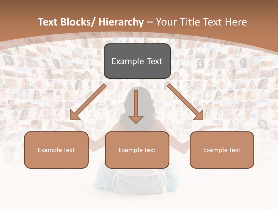 Fit Lady Lotus PowerPoint Template