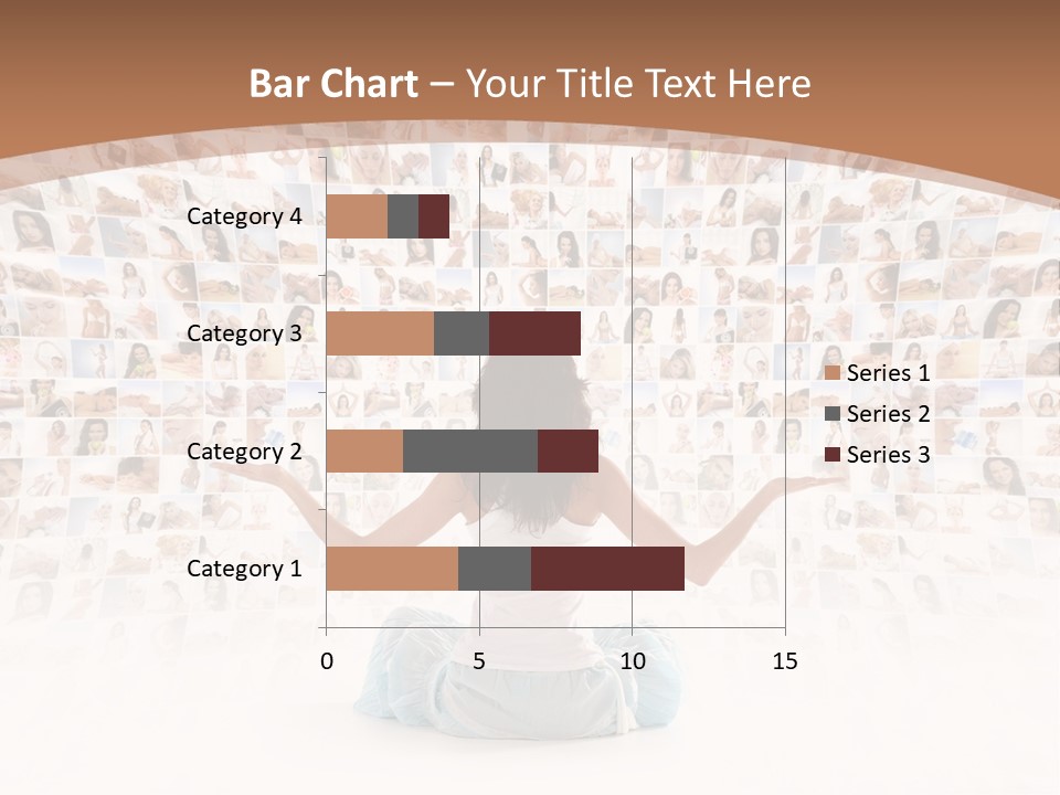 Fit Lady Lotus PowerPoint Template