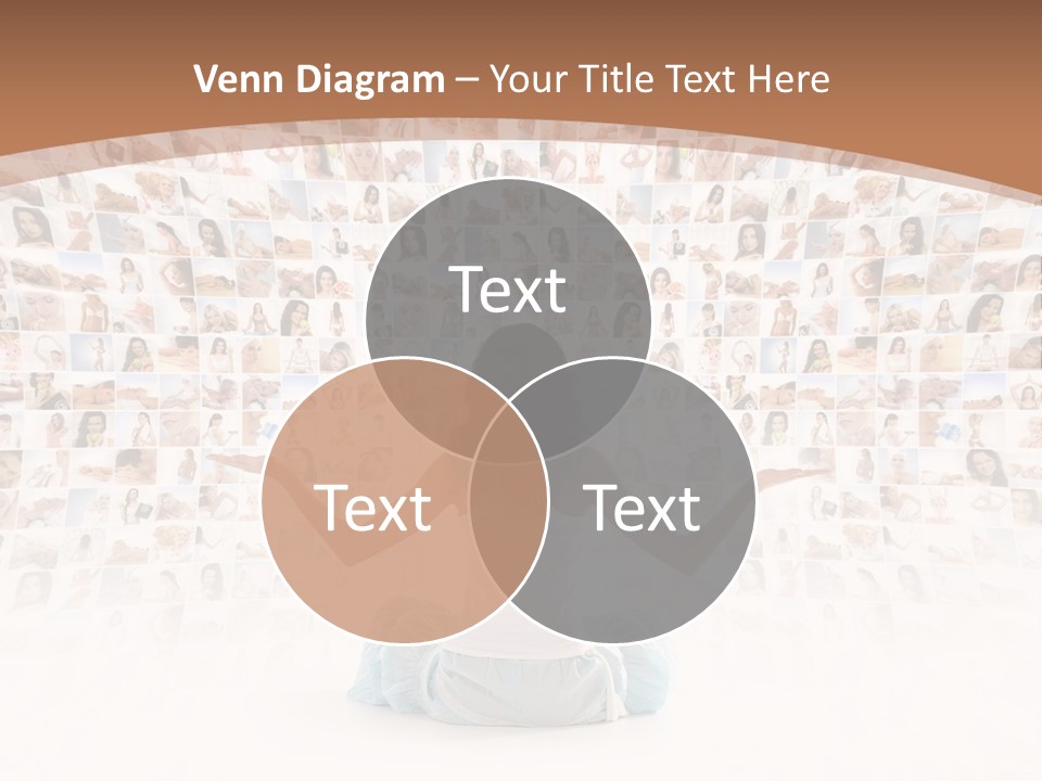 Fit Lady Lotus PowerPoint Template