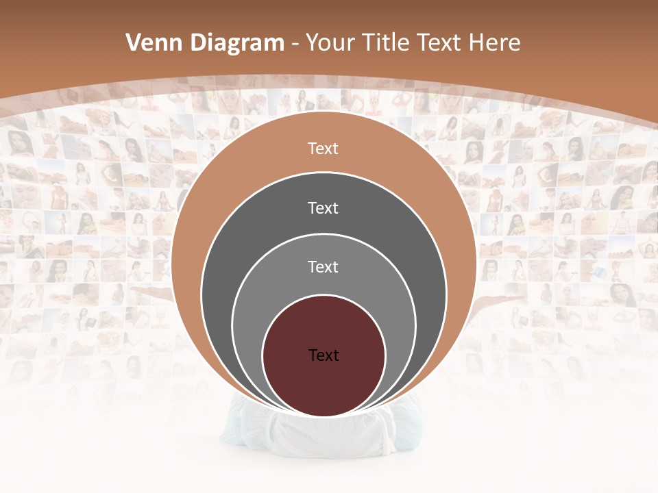 Fit Lady Lotus PowerPoint Template