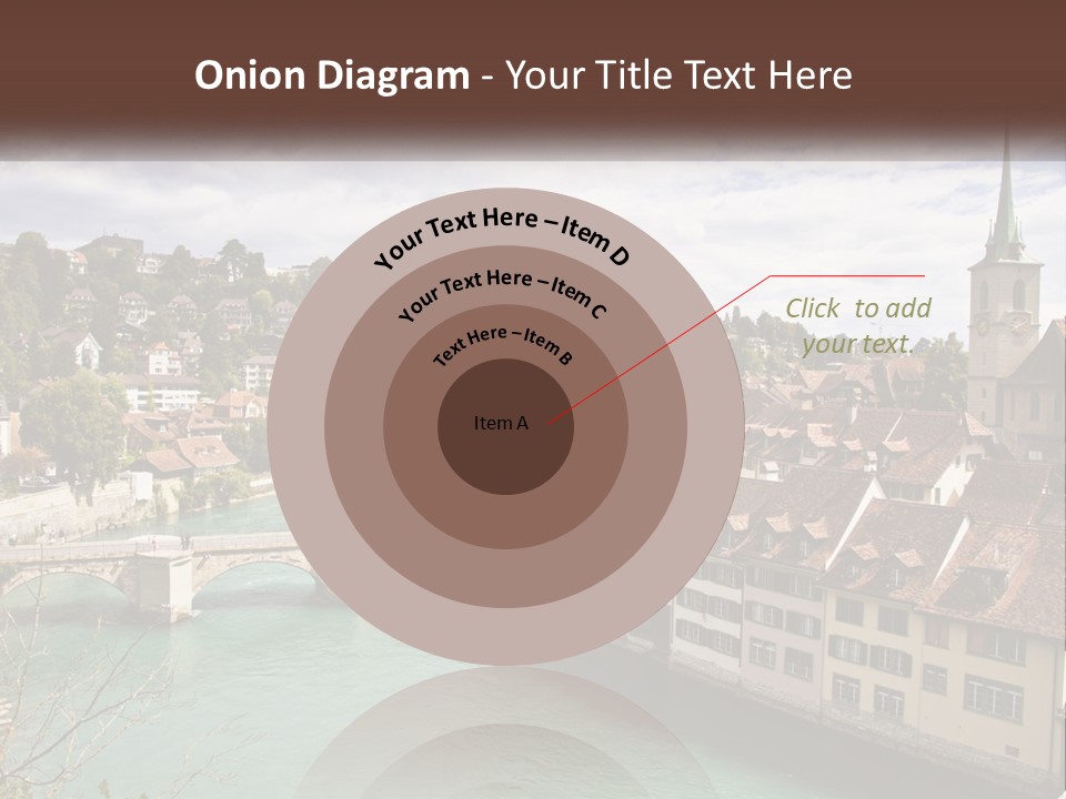 Switzerland Traditional Nydeggbrucke PowerPoint Template