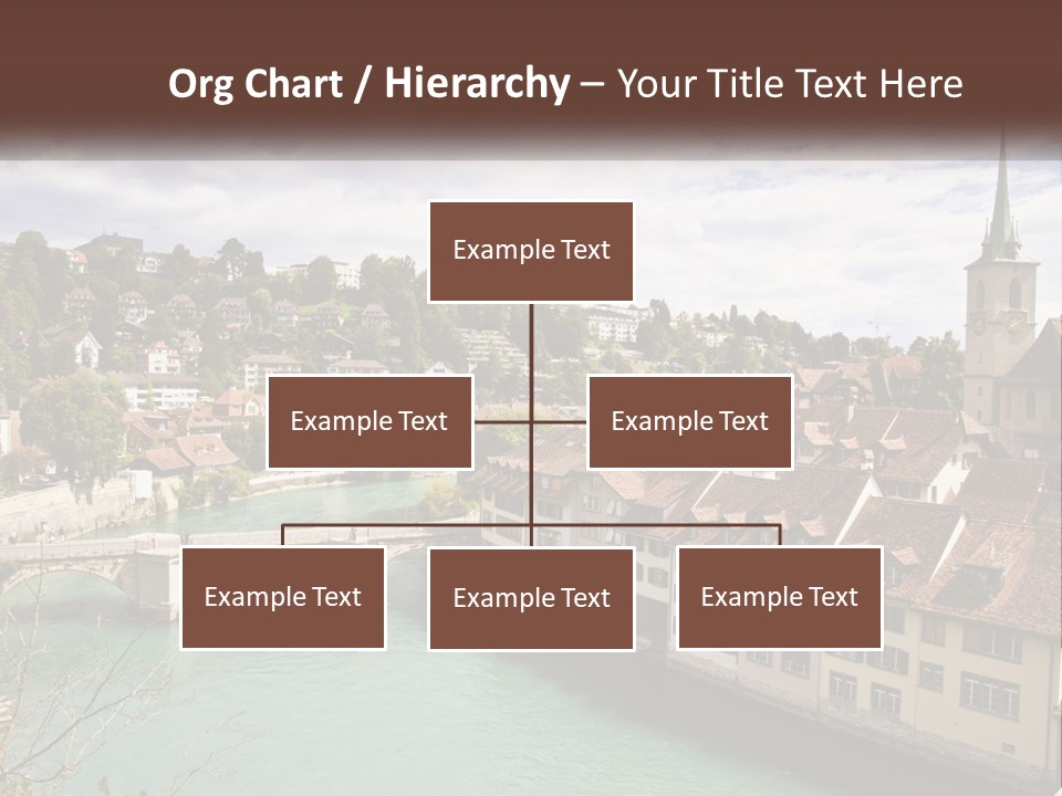 Switzerland Traditional Nydeggbrucke PowerPoint Template